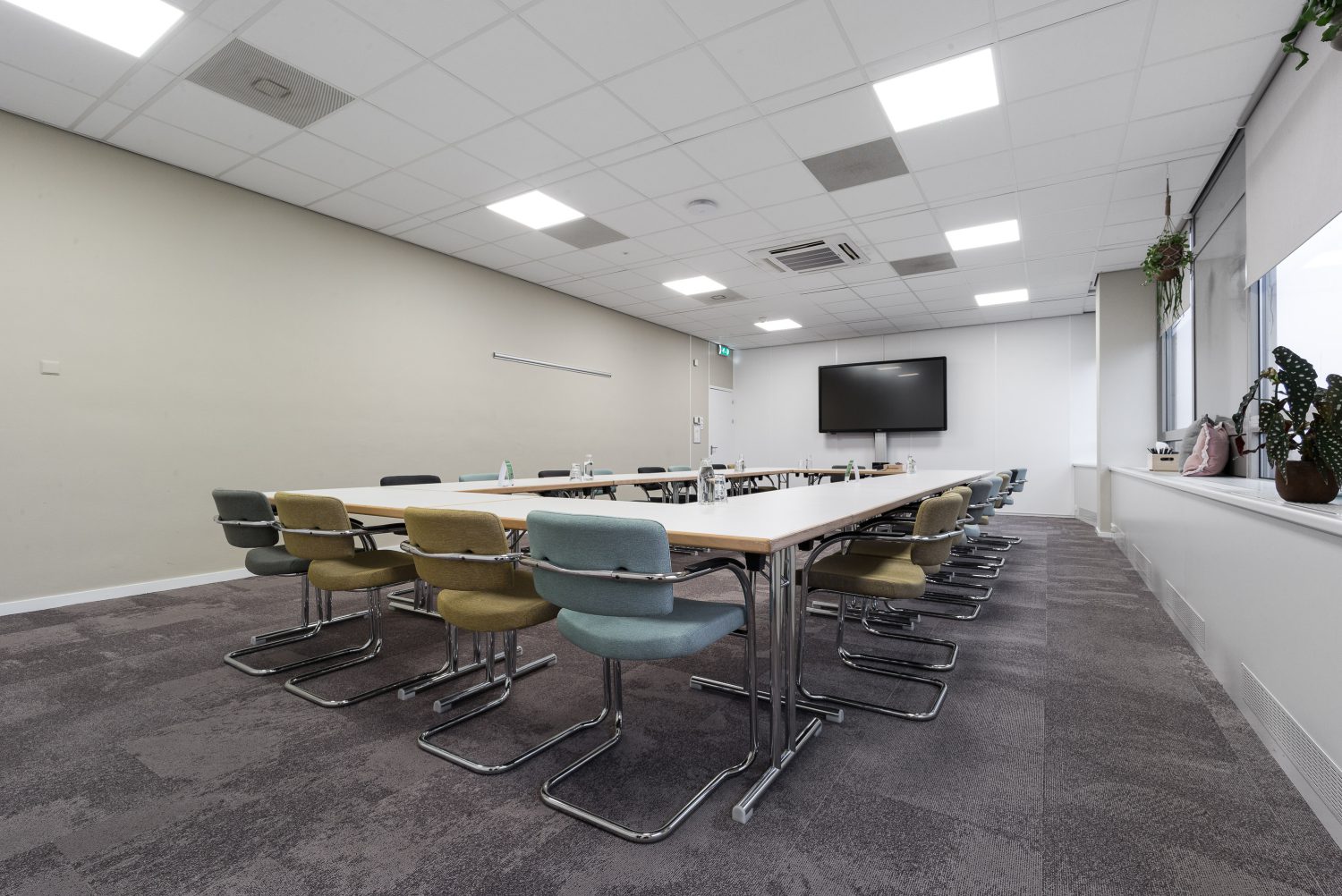 Blok opstelling trainingslocatie Amersfoort
