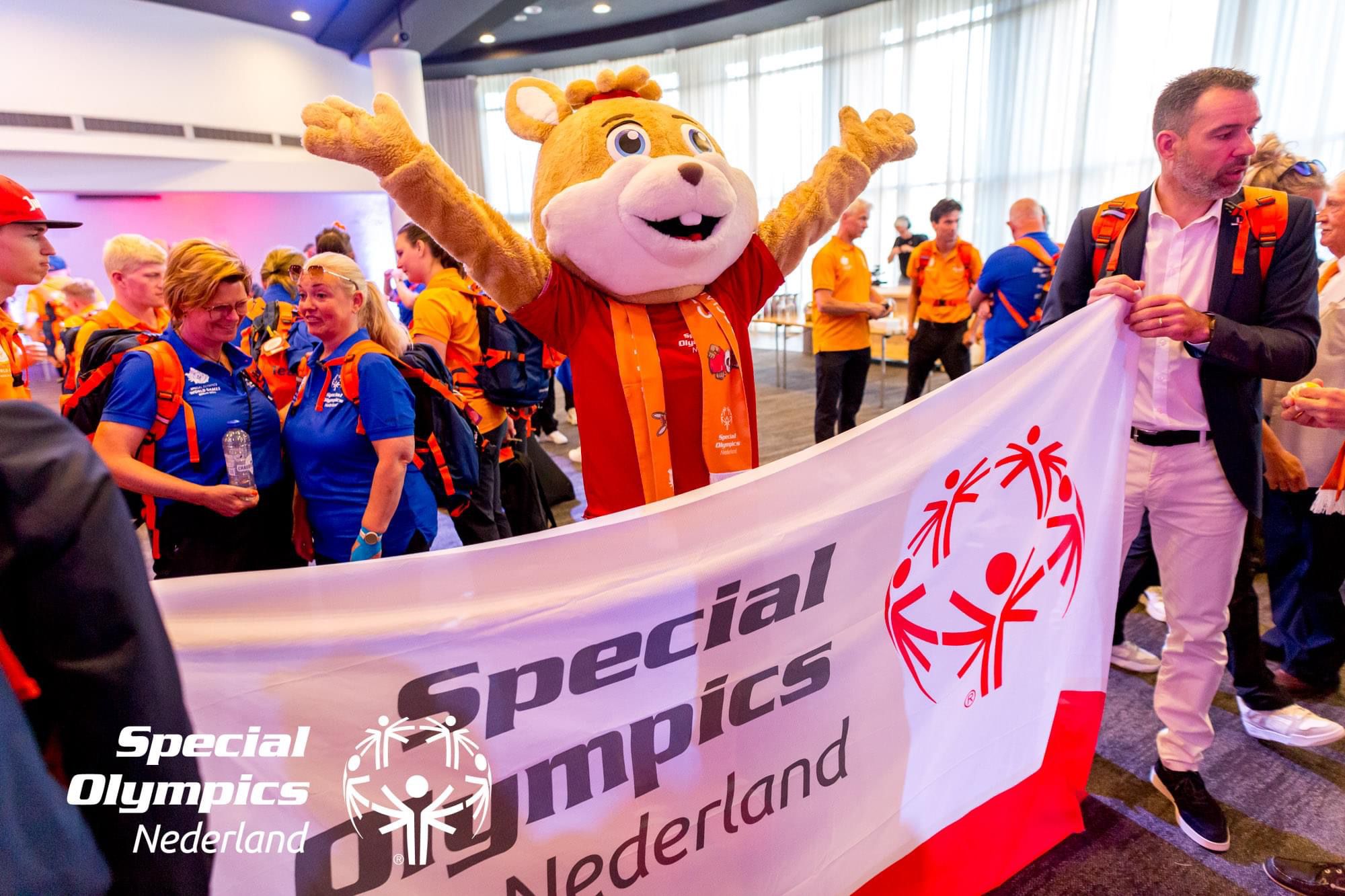 special olympics mascotte event Amersfoort